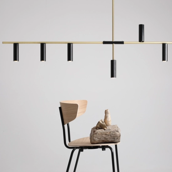 Lampa wisząca TREVO brass VI 1083K40 ALDEX - zdjęcie dodatkowe 2
