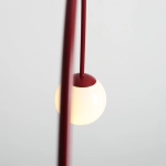 Lampa Wisząca Una 2 Bordowy 1116H15 Aldex - zdjęcie dodatkowe 4