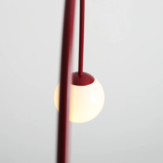Lampa Wisząca Una 2 Bordowy 1116H15 Aldex - zdjęcie dodatkowe 4