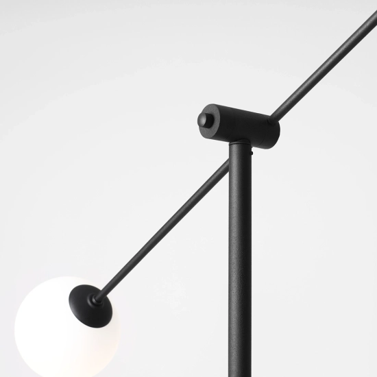 LAMPA STOJĄCA OHIO BLACK 1081A1 ALDEX - zdjęcie dodatkowe 1