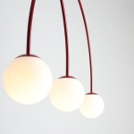 Lampa Wisząca Una 4 Bordowy L 1116L15_L Aldex - zdjęcie dodatkowe 5
