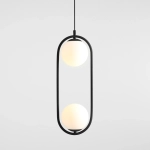 LAMPA WISZĄCA RIVA 2 BLACK 1086H1 ALDEX - zdjęcie dodatkowe 6
