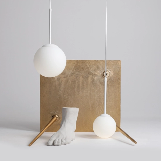 LAMPA WISZĄCA BOSSO MINI 20 WHITE 1087XS ALDEX - zdjęcie dodatkowe 1