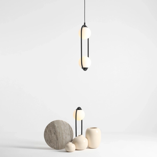 LAMPA WISZĄCA RIVA 2 BLACK 1086H1 ALDEX - zdjęcie dodatkowe 4