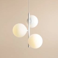 Lampa Wisząca Fin 3 Biały M 1120E_M Aldex - zdjęcie dodatkowe 1