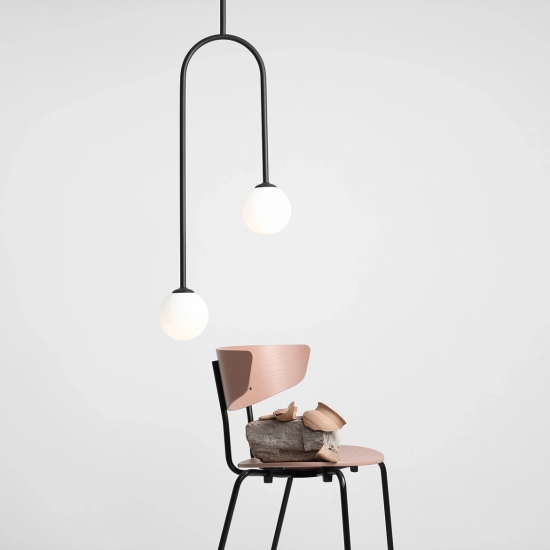 Lampa wisząca NAVE 2 BLACK 1088PL_H1 ALDEX - zdjęcie dodatkowe 4