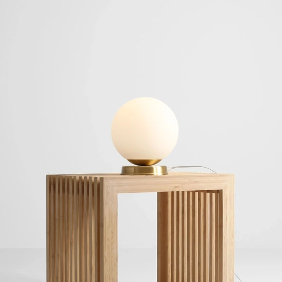 Lampa stołowa mosiądz BALL 1076B40_M ALDEX - zdjęcie dodatkowe 4