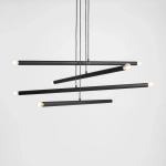 LAMPA WISZĄCA TUBO 8 BLACK 1072P1 ALDEX - zdjęcie dodatkowe 6