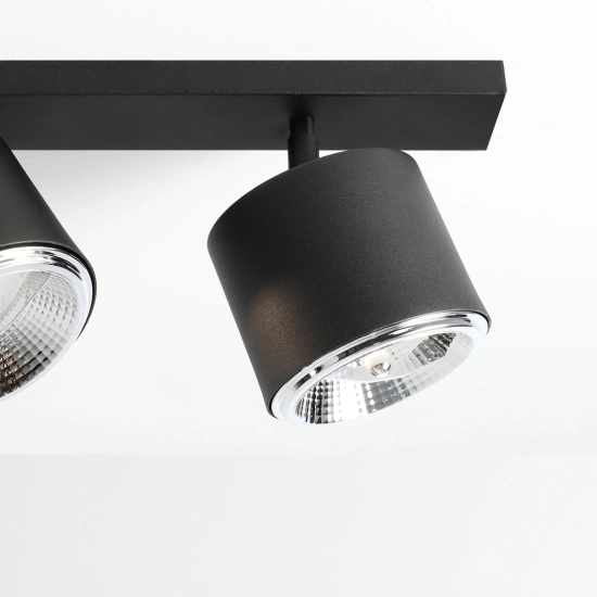 Lampa sufitowa 6-PŁ czarna BOT 1047PL_K ALDEX - zdjęcie dodatkowe 5