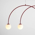Lampa Wisząca Una 4 Bordowy S 1116L15_S Aldex - zdjęcie dodatkowe 4