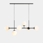 Lampa Wisząca Fin 6 Czarny 1120K1 Aldex - zdjęcie dodatkowe 1