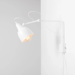 KINKIET SOHO MAŁY WHITE 1002C_M ALDEX - zdjęcie dodatkowe 1