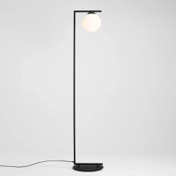 LAMPA STOJĄCA ZAC BLACK (klosz na dół) 1038A1/1 ALDEX - zdjęcie dodatkowe 1