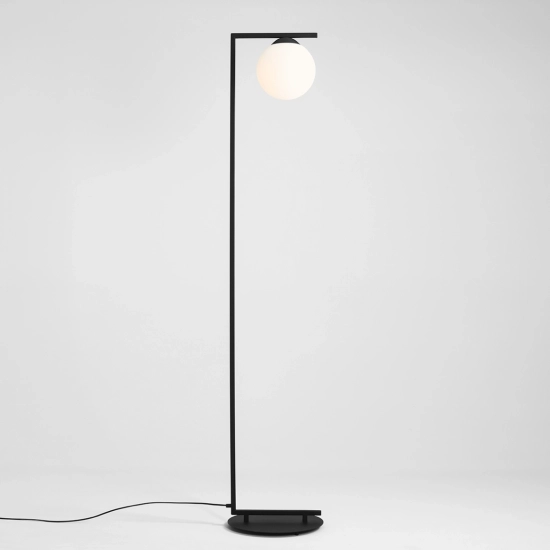 LAMPA STOJĄCA ZAC BLACK (klosz na dół) 1038A1/1 ALDEX - zdjęcie dodatkowe 1
