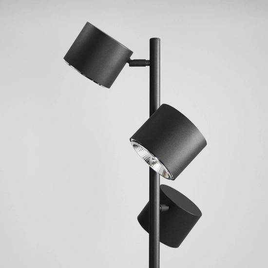 LAMPA PODŁOGOWA 3 PŁ. BOT BLACK 1047A ALDEX - zdjęcie dodatkowe 3