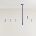 Lampa Wisząca TREVO 6 Niebieski 1104K16 Aldex - zdjęcie dodatkowe 1