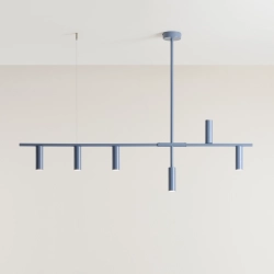 Lampa Wisząca TREVO 6 Niebieski 1104K16 Aldex - zdjęcie dodatkowe 1