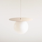 LAMPA WISZĄCA LOOP BEIGE L 1125G17_L Aldex - zdjęcie dodatkowe 4