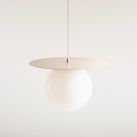LAMPA WISZĄCA LOOP BEIGE L 1125G17_L Aldex - zdjęcie dodatkowe 4