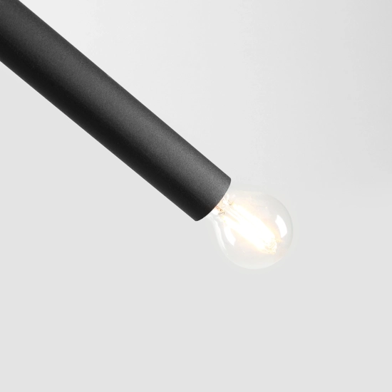 Lampa Wisząca TUBO 4 Czarny 1072L1 Aldex - zdjęcie dodatkowe 3