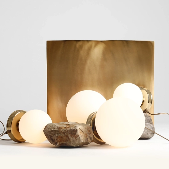 Lampa stołowa BALL gold 1076B30_M ALDEX - zdjęcie dodatkowe 1