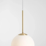 LAMPA WISZĄCA BOSSO MEDIUM BRASS 1087G40 ALDEX - zdjęcie dodatkowe 4