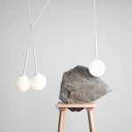 LAMPA WISZĄCA BOSSO 3 WHITE 1087E ALDEX - zdjęcie dodatkowe 2