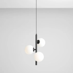 Lampa Wisząca Fin 3 Czarny S 1120E1_S Aldex - zdjęcie dodatkowe 4