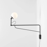 KINKIET SOHO GLASS DUŻY BLACK 1105C1_D ALDEX - zdjęcie dodatkowe 4