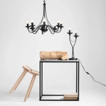 Lampa wisząca RÓŻA CZARNA 397P1 ALDEX - zdjęcie dodatkowe 6