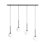 LAMPA WISZĄCA BOSSO 4 BLACK 1087L1 ALDEX - zdjęcie dodatkowe 6