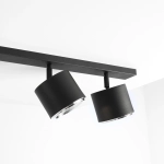 Lampa sufitowa 6-PŁ czarna BOT 1047PL_K ALDEX - zdjęcie dodatkowe 3