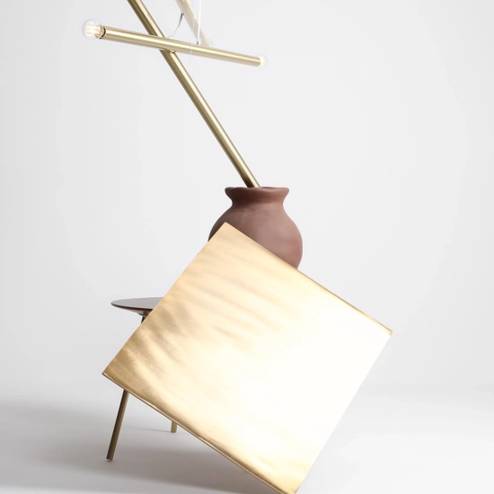 LAMPA WISZĄCA TUBO 6 BRASS 1072K40 ALDEX - zdjęcie dodatkowe 2