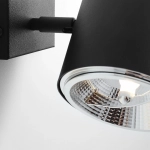 KINKIET 1-PŁ BOT BLACK 1047C ALDEX - zdjęcie dodatkowe 2