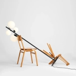 LAMPA STOJĄCA BLOOM BLACK 1091A1 ALDEX - zdjęcie dodatkowe 2