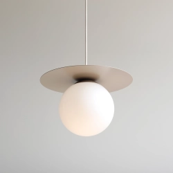 LAMPA WISZĄCA LOOP BEIGE M 1125G17_M Aldex - zdjęcie dodatkowe 1