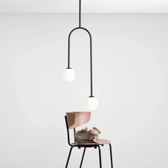 Lampa wisząca NAVE 2 BLACK 1088PL_H1 ALDEX - zdjęcie dodatkowe 1