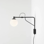 KINKIET SOHO GLASS MAŁY BLACK 1105C1_M ALDEX - zdjęcie dodatkowe 2