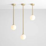 PLAFON PINNE LONG BRASS 1080PL_G40_L ALDEX - zdjęcie dodatkowe 1