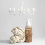 Lampa wisząca RÓŻA BIAŁA 397R ALDEX - zdjęcie dodatkowe 2