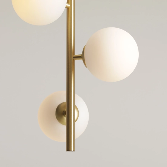 Lampa Wisząca Fin 3 Mosiądz S 1120E40_S Aldex - zdjęcie dodatkowe 4