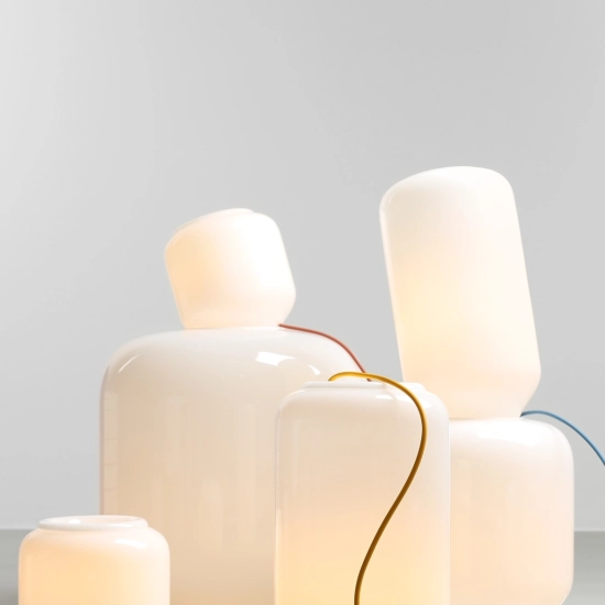 Lampa Stojąca FLASK Żółty M (żarówki W Zestawie) 8500B21_M Aldex - zdjęcie dodatkowe 2
