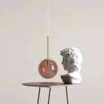 Lampa Wisząca BOSSO MINI 20 Wielokolorowy (choco Kremowy) Żarówka W Zestawie 1119XS40_CK Aldex - zdjęcie dodatkowe 3