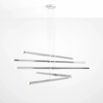 Lampa Wisząca TUBO 10 Chrom 1072M4 Aldex - zdjęcie dodatkowe 2