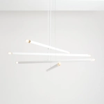 Lampa Wisząca TUBO 8 Biały 1072P Aldex - zdjęcie dodatkowe 5