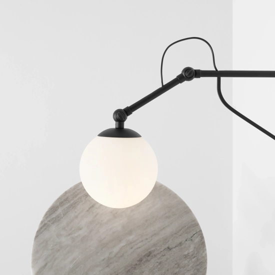 KINKIET SOHO GLASS MAŁY BLACK 1105C1_M ALDEX - zdjęcie dodatkowe 6