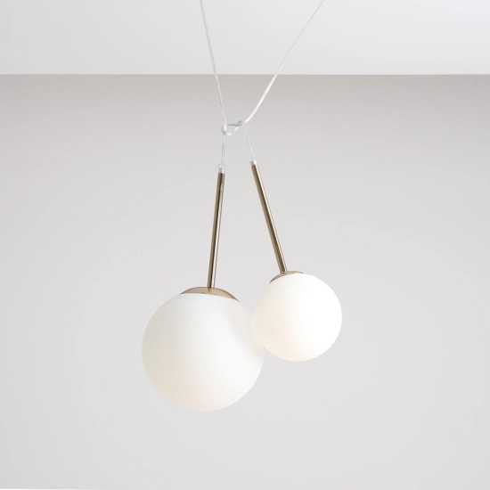 LAMPA WISZĄCA BOSSO MINI 14 GOLD 1087XXS30 ALDEX - zdjęcie dodatkowe 4