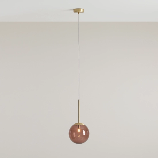 Lampa Wisząca BOSSO MINI 20 Wielokolorowy (choco Kremowy) Żarówka W Zestawie 1119XS40_CK Aldex - zdjęcie dodatkowe 2
