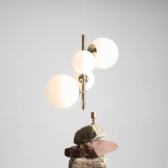 Lampa wisząca BLOOM 4 GOLD 1091L30 ALDEX - zdjęcie dodatkowe 2