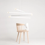 Lampa Wisząca TUBO 8 Biały 1072P Aldex - zdjęcie dodatkowe 2